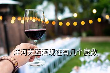 洋河天藍酒現在有幾個度數