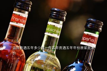 古井貢酒五年多少錢一件古井貢酒五年年份原漿批發價