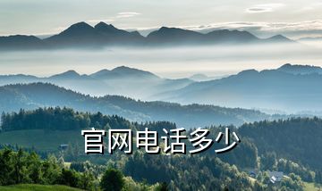 官網電話多少