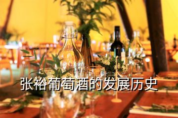 張裕葡萄酒的發展歷史