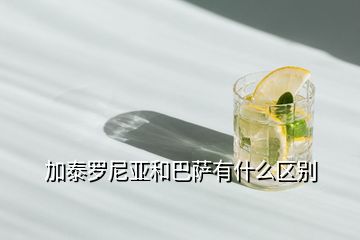 加泰羅尼亞和巴薩有什么區別