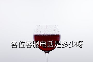 各位客服電話是多少呀