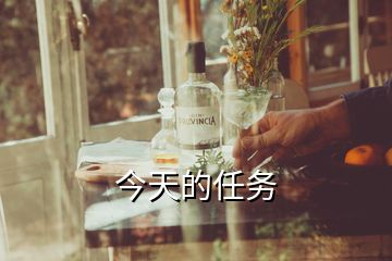 今天的任務