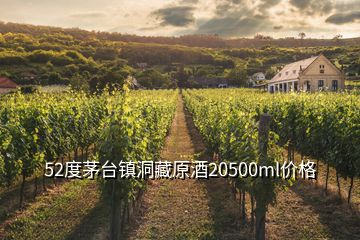 52度茅臺鎮洞藏原酒20500ml價格