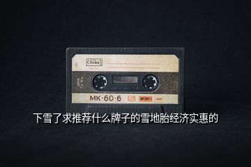 下雪了求推薦什么牌子的雪地胎經濟實惠的