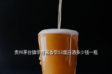 貴州茅臺(tái)鎮(zhèn)華尊醬香型53度白酒多少錢(qián)一瓶