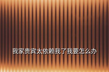 我家貴賓太依賴我了我要怎么辦