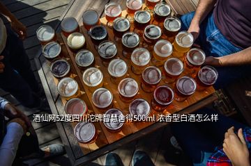 酒仙網52度四川沱牌智慧舍得500ml 濃香型白酒怎么樣