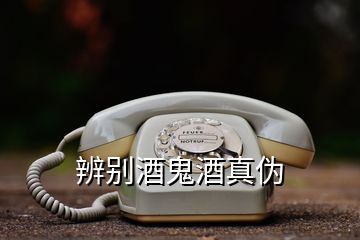 辨別酒鬼酒真偽