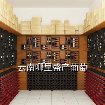 云南哪里盛產葡萄