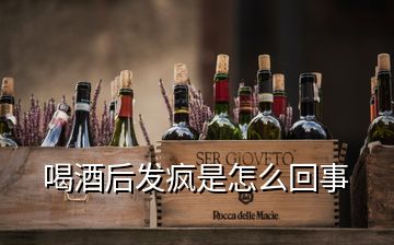 喝酒后發瘋是怎么回事