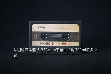 法國(guó)進(jìn)口洋酒 人頭瑪vsop干邑白蘭地 700ml瓶多少錢(qián)