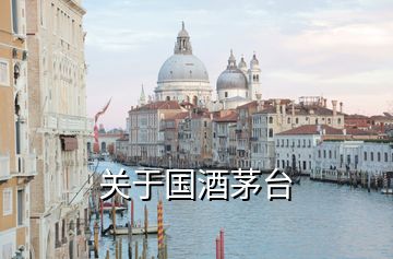 關于國酒茅臺