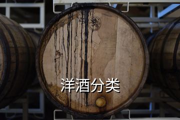 洋酒分類(lèi)