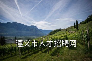 遵義市人才招聘網