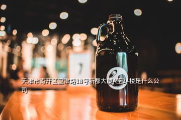 天津市南開區衛津路18號新都大廈A座24樓是什么公司