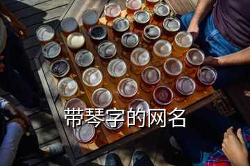 帶琴字的網名