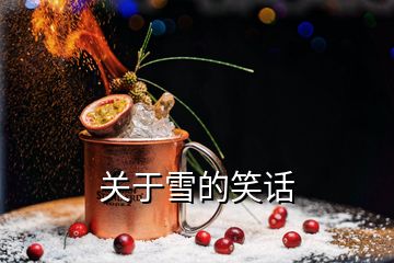 關于雪的笑話