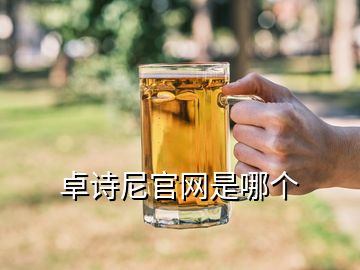 卓詩尼官網是哪個