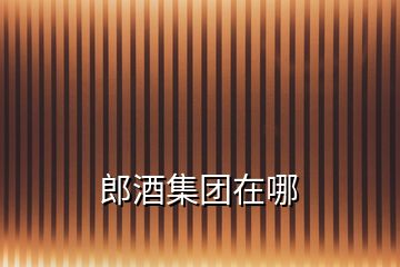 郎酒集團在哪