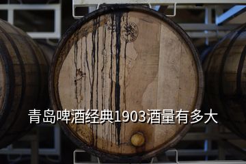 青島啤酒經典1903酒量有多大