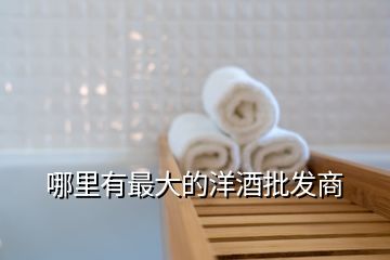 哪里有最大的洋酒批發商