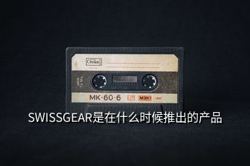 SWISSGEAR是在什么時(shí)候推出的產(chǎn)品