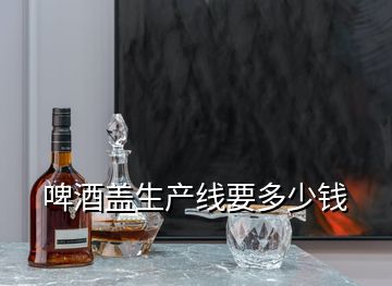啤酒蓋生產線要多少錢