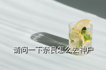 請(qǐng)問一下奈良怎么去神戶