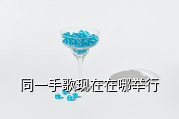 同一手歌現在在哪舉行