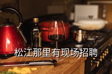 松江那里有現場招聘