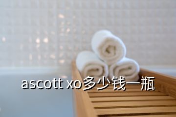 ascott xo多少錢(qián)一瓶