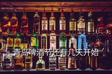 青島啤酒節(jié)還有幾天開(kāi)始