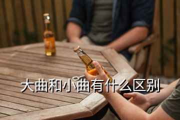 大曲和小曲有什么區別