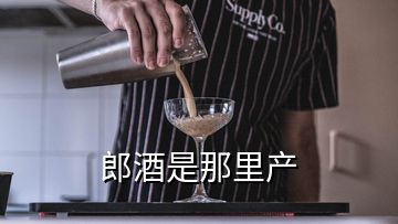 郎酒是那里產