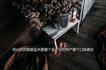 揚州的鳳鵝跟鹽水鵝哪個是正宗的特產哪個口味更好