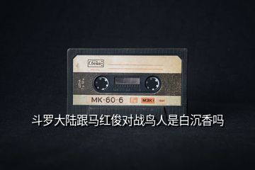 斗羅大陸跟馬紅俊對戰鳥人是白沉香嗎