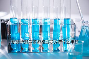 精釀啤酒屋設備都需要辦理什么手續