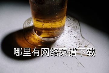 哪里有網絡菜譜下載