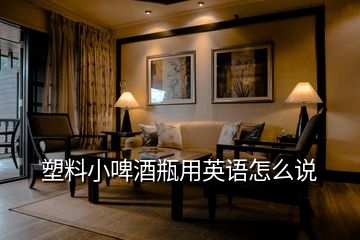 塑料小啤酒瓶用英語(yǔ)怎么說