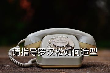 請指導羅漢松如何造型