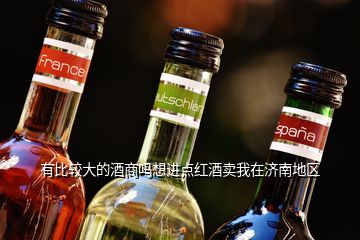 有比較大的酒商嗎想進點紅酒賣我在濟南地區