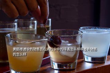 黃鶴樓酒業的銷售員在同行業中的待遇怎么樣啊省外銷售的怎么樣