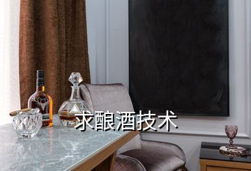 求釀酒技術