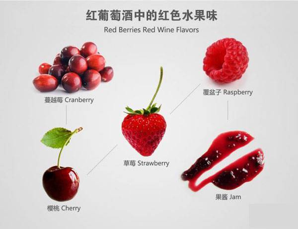 紅酒和水果，紅酒有哪些水果香氣？